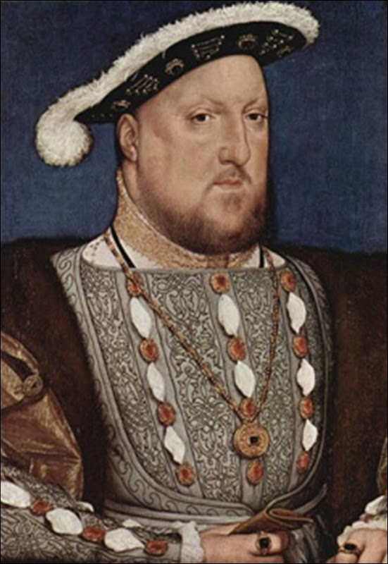 Holbein,Portrait d'Henri VIII D'Angleterre