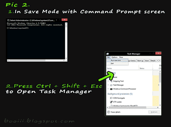 2.Save Mode with Command Prompt Screen.