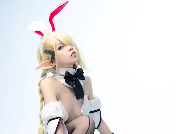 Coser@G44不会受伤 Vol.091 水兰儿兔女郎