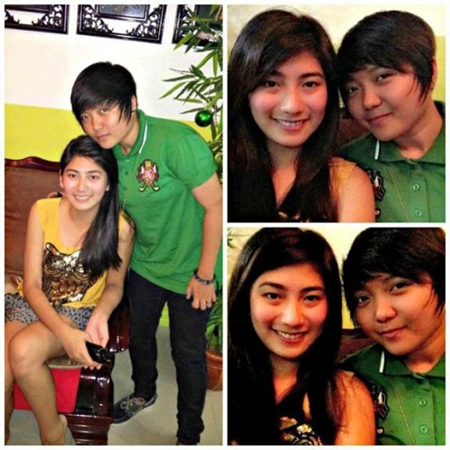 Charice Pempengco with a pretty girl