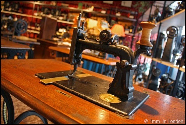 London Sewing Machine Museum antique machine