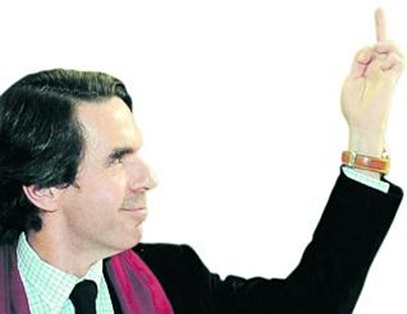 La peineta de Aznar