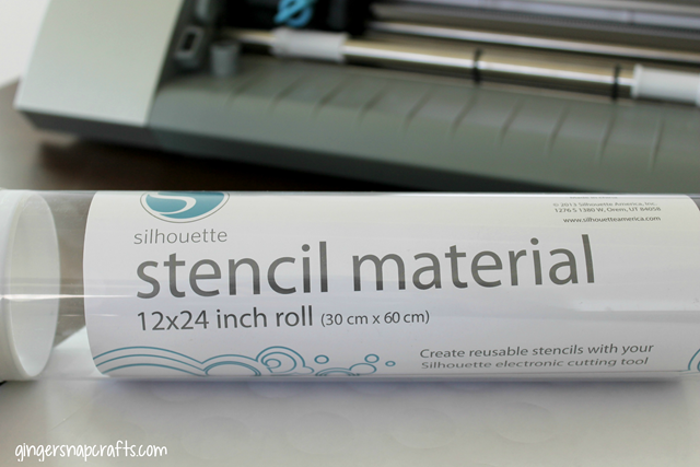 Silhouette Stencil Material #spon