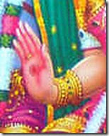 [Sita Devi's hand]