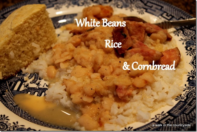 old fashioned white beans recipe