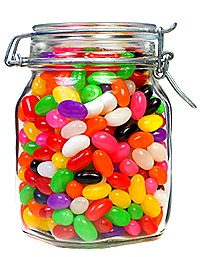 jar of jellybeans