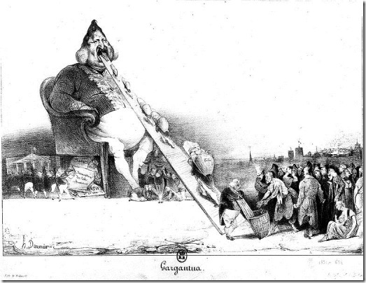 779px-Honoré_Daumier_-_Gargantua