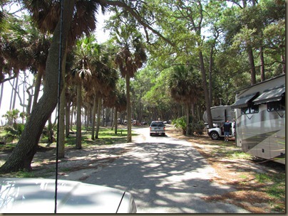 Hunting Island SP, South Carolina.   narrow roads, not big rig friendly but there are a few sites for larger rigs