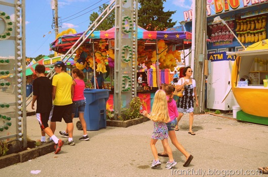 entering the fair