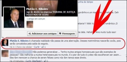 juiz Platão E. Ribeiro reprodução facebook