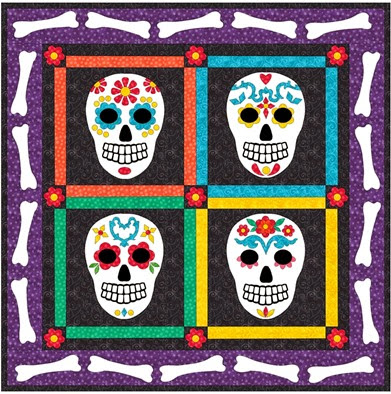 DAY OF THE DEAD QUILT