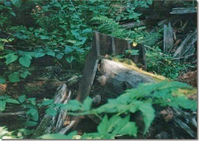 Iron Snowshed Footing near Embro on the Iron Goat Trail in 1998