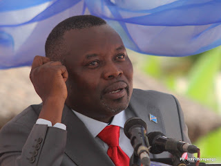 Vital Kamerhe, président national de l'Unc ce 21/06/2011 à Kinshasa, lors de la signature de la charte des membres de AVK. Radio Okapi/ Ph. John Bompengo