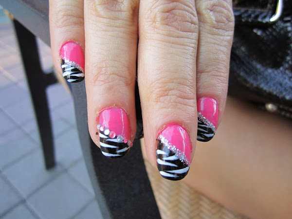 IMG_0176 Pink Zebra Nail Designs
