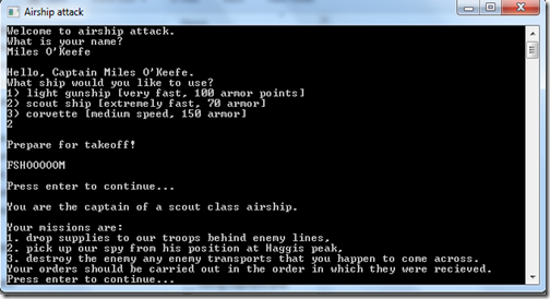 Airchip Attack screenshot