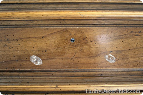 filling holes in furniture