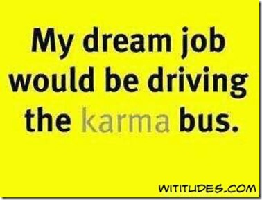 karma bus karma bus