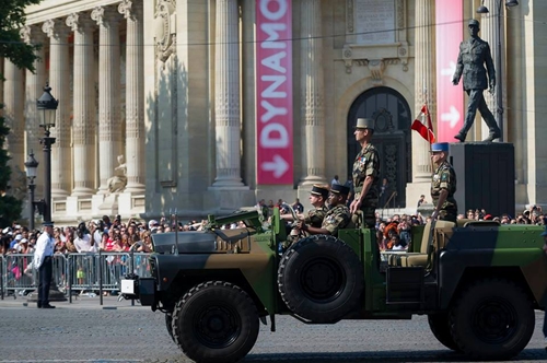 Франция отметила День взятия Бастилии традиционным парадом