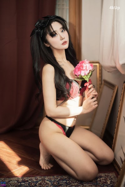 [BLUECAKE] Bomi (보미) & Zia (지아) Fate Saber x Thosaka Rin – Lingerie.Ver