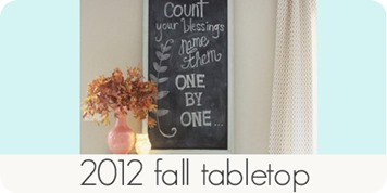 2012 fall tabletop