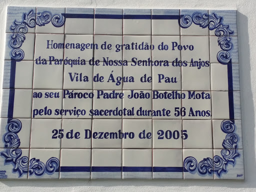 Homage to Priest João Botelho Mota