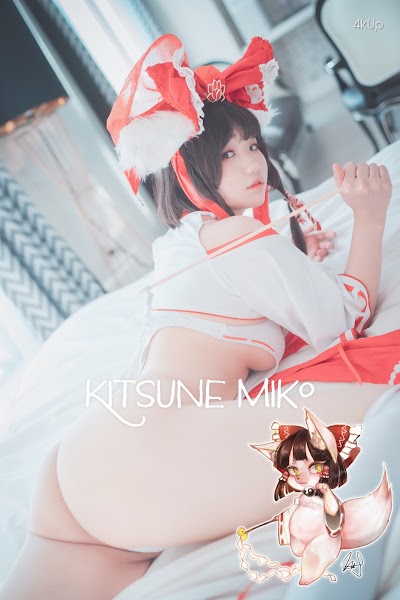 DJAWA Photo – Mimmi (밈미) Kitsune Miko (A ver)