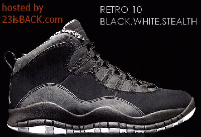 StayCustomClothing: Jordan Retro 10.Black/White/Gray.Release date 3/24