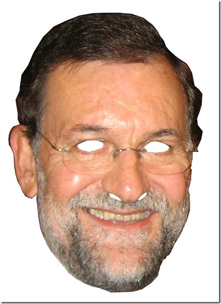 Todo Halloween: Careta imprimir Mariano Rajoy