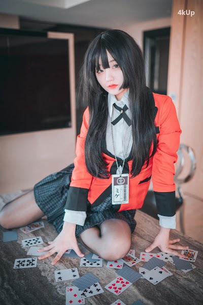 DJAWA Photo – Jeong Jenny (정제니) Gambling with Yumeko