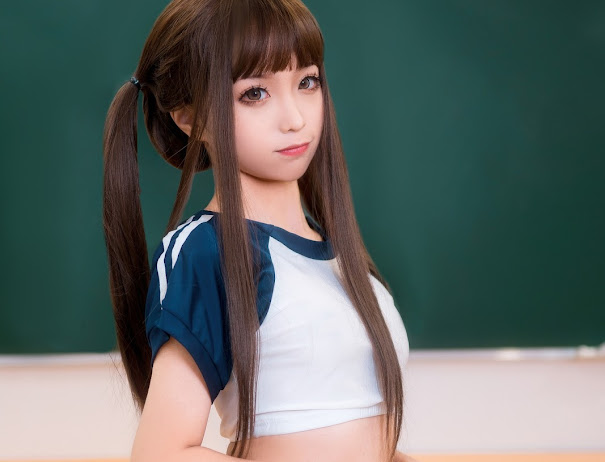Coser@蠢沫沫 (chunmomo) Vol.034 体操服蓝