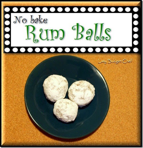 no bake rum ball recipe