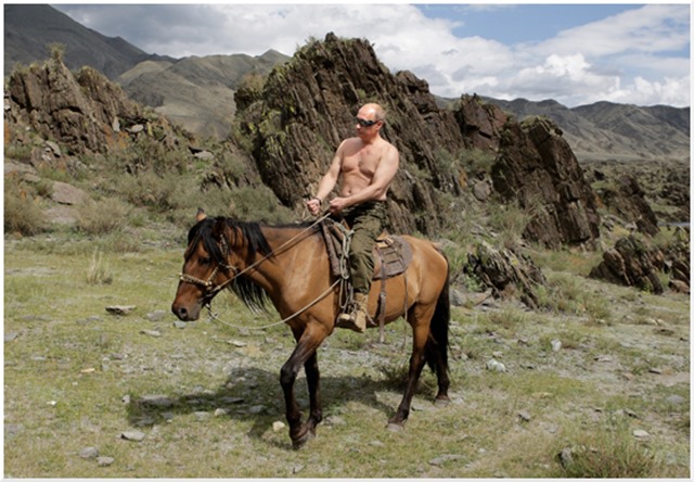 Putin on the range.