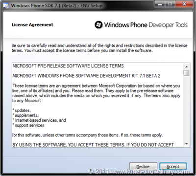 WP7.1 Mango SDK Beta 2 Installation Screen 9 WP7.1 Mango SDK Beta 2 Installation Screen 9