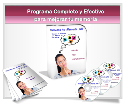 AUMENTA TU MEMORIA YA [ Curso ] – Programa completo y efectivo para aumentar tu memoria en solo 3 semanas y mejorar tu vida diaria
