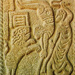 98.- Esculturas de San Miguel de Lillo