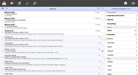 Nueva versión móvil de Gmail en iOS y Android