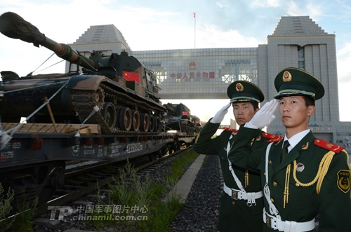 Фото подготовки и передислокации китайских войск к месту учений под Челябинском