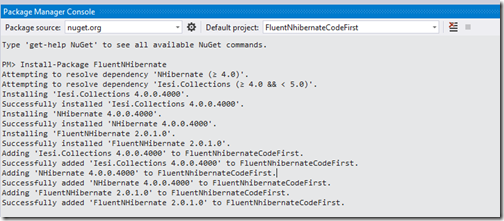 adding-package-fluent-nhibernate