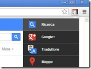 Accedere a tutti i servizi Google dalla barra di navigazione di Chrome e Firefox