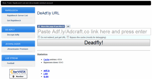 Deadfly-URL