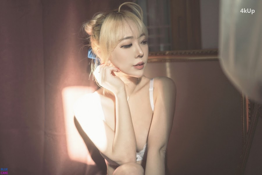 [BLUECAKE] Bomi (보미) & Zia (지아) Fate Saber x Thosaka Rin – Lingerie.Ver