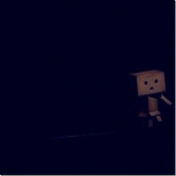 Alone in the dark...