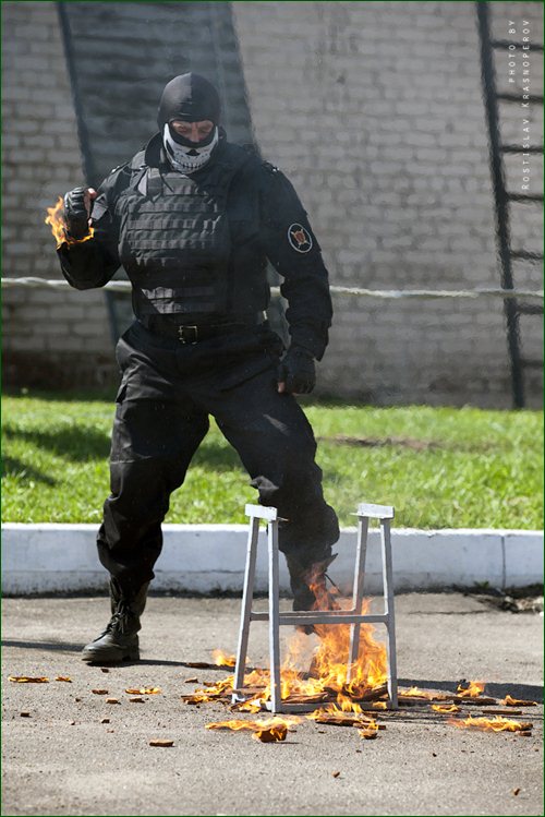 Фото с показного мероприятия ОСН Факел