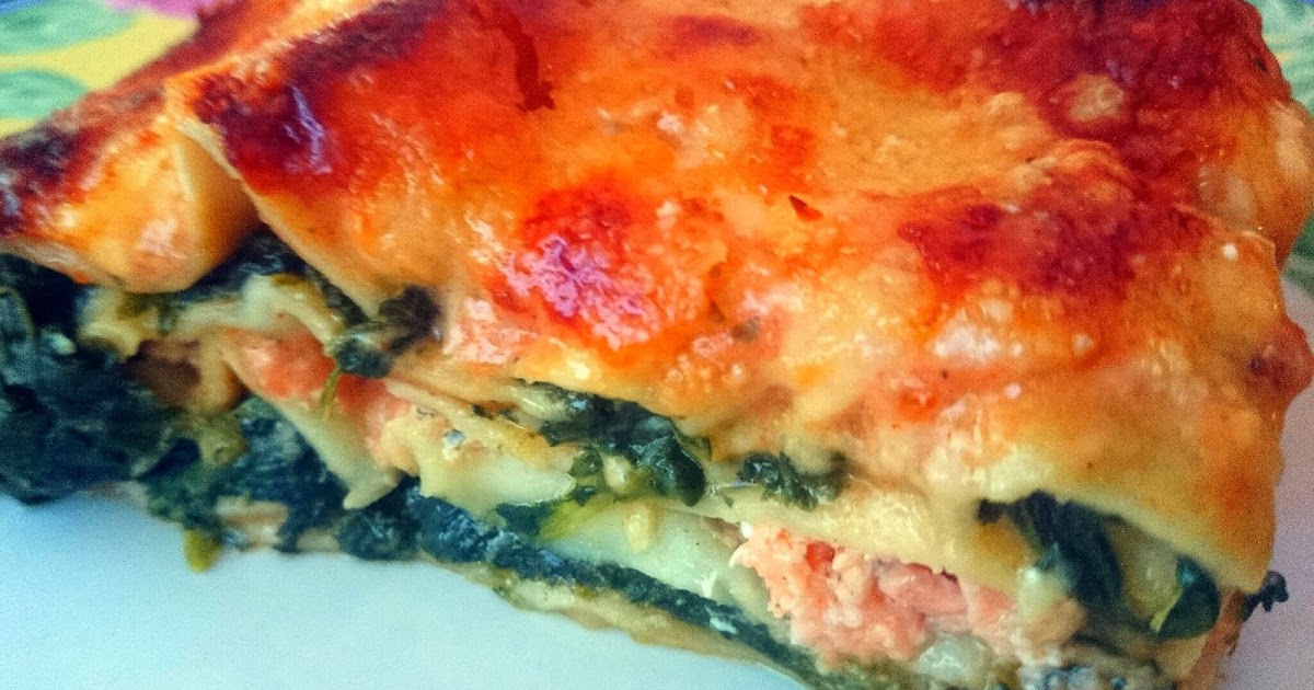 Ich koch dir was!: Lasagne mit Lachs und Blattspinat