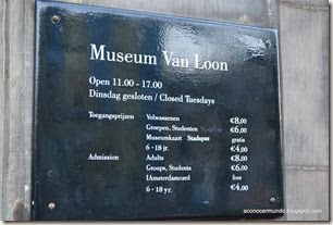 Amsterdam. Museo Casa de Van Loon - DSC_0176