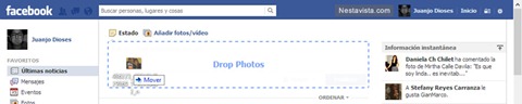 Nueva manera de agregar fotos en Facebook