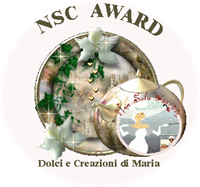 NSC Award 3 dolciecreazionidimaria