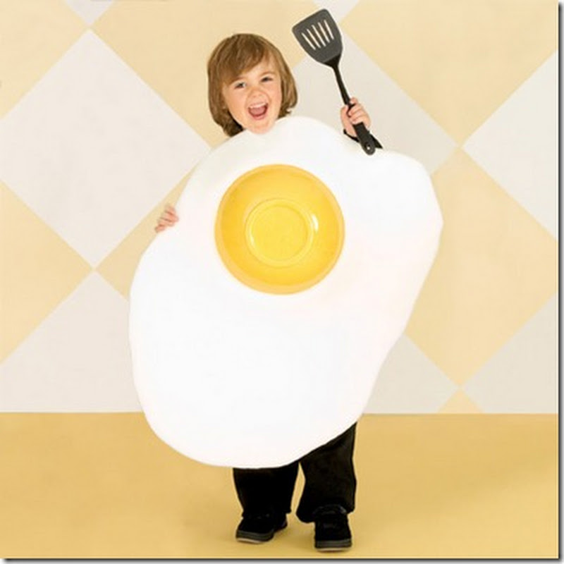 Cómo hacer un disfraz de huevo frito para niño