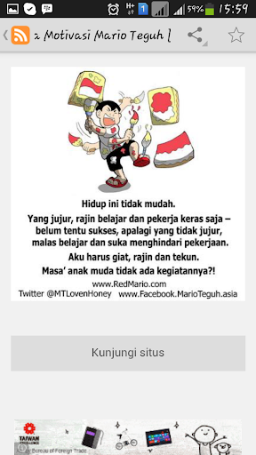 【免費娛樂App】Kata Kata Motivasi Mario Teguh-APP點子