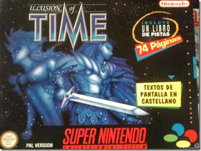 illusion of time snes cover